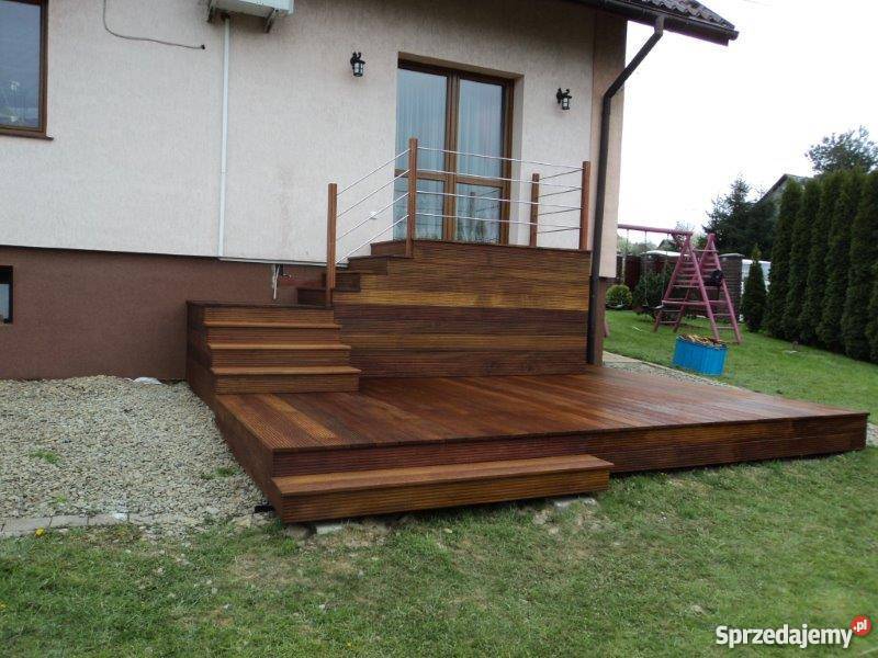 Tarasy drewniane kompozytowe montaż cała Polska śląskie Bielsko-Biała sprzedam