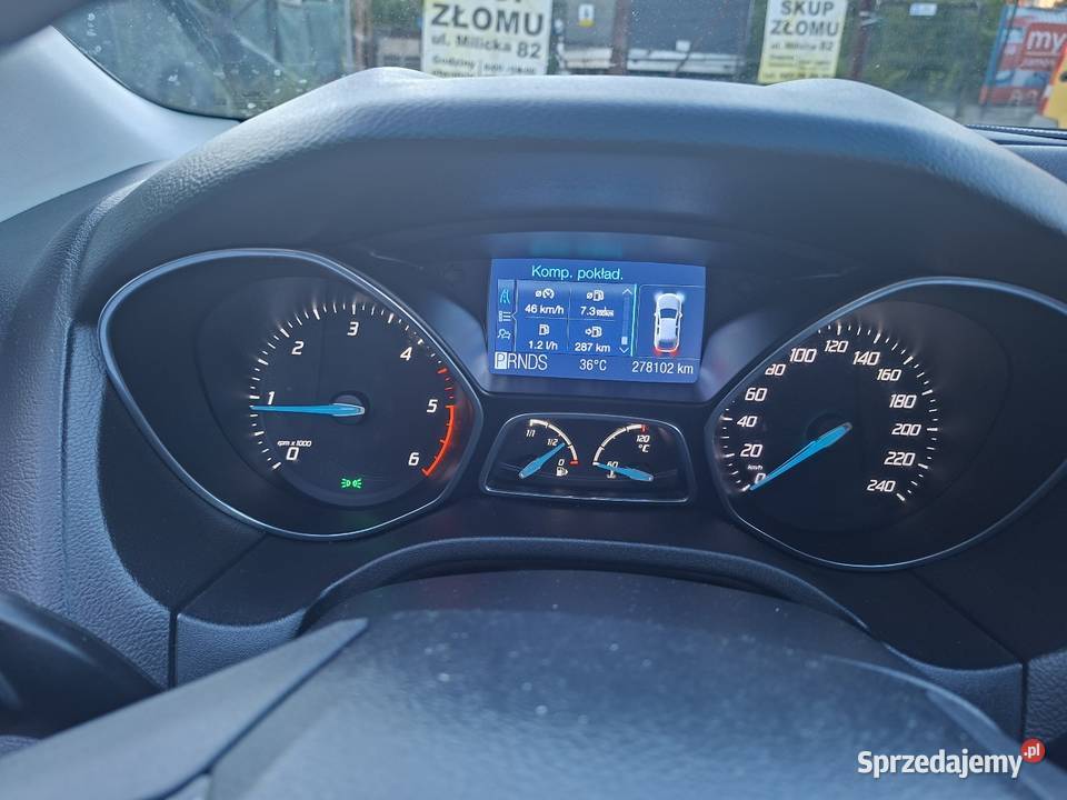 FORD FOCUS TOURER AUTOMAT XENON LEDY ROZRZADZIE diesel Ford Wrocław