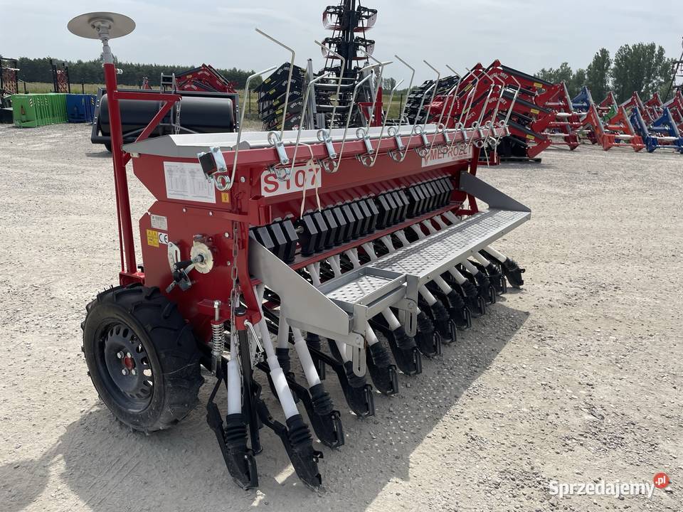 10 PROMOCJA Siewnik Meprozet S107 zn hydr pomost Tczew