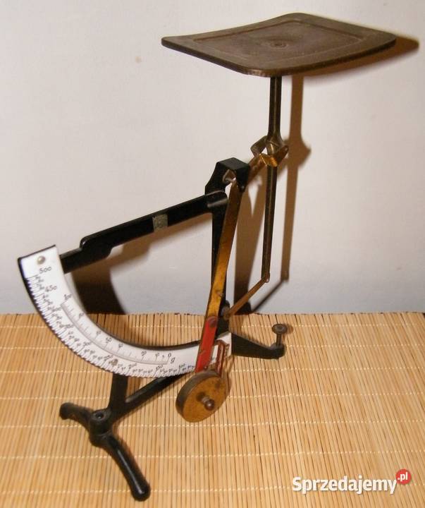 Waga aptekarska z lat 19301950