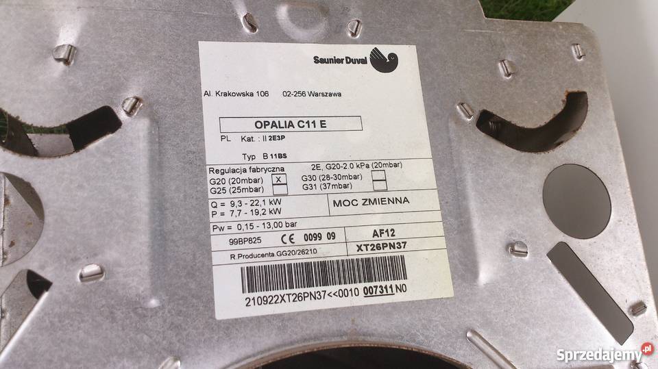 Gazowy przepływowy podgrzewacz wody DUVAL junker Hydraulika i armatura Bydgoszcz sprzedam