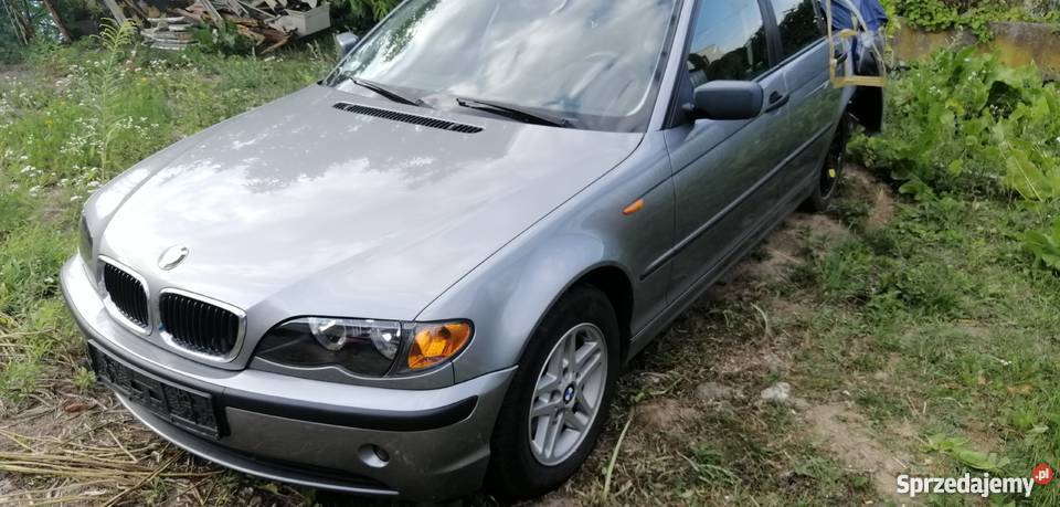 Bmw e46 maska lift przód silbergrau metallic Części samochodowe Aleksandrów Łódzki sprzedam