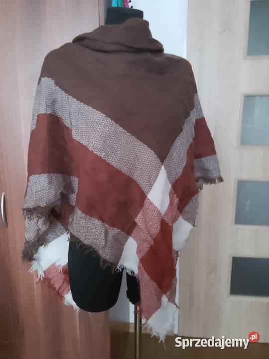 Ogromny szal chusta damska Chrzanów