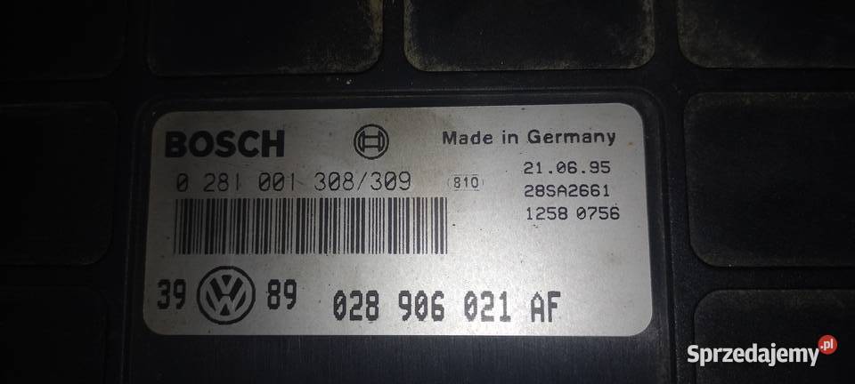 Sterownik silnika Bosch Golf3 19 Tdi osobowe Racibórz