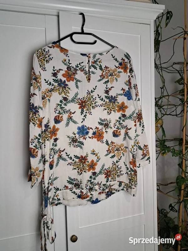 Bluzka damska Top Secret Woman 38 kwiatowy wzór Trąbki Wielkie sprzedam