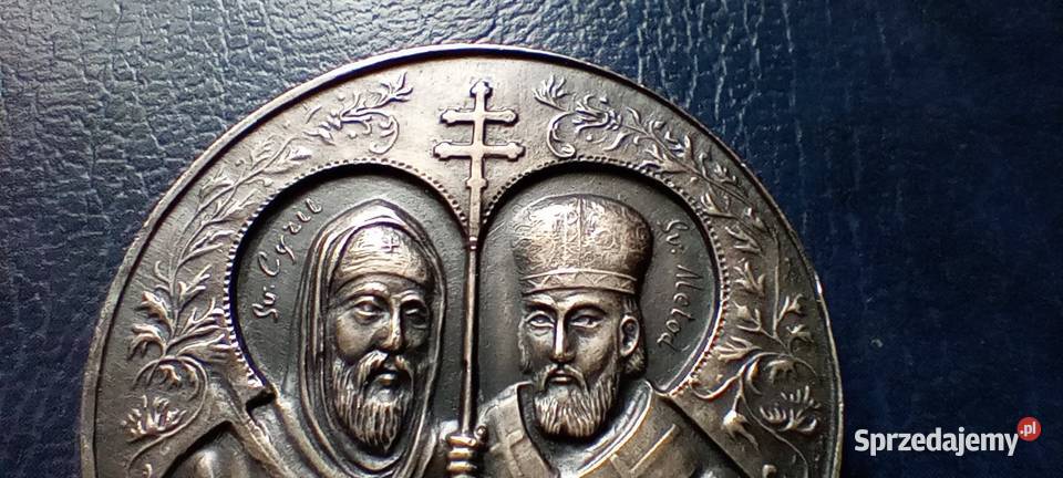 Stare monety Medal Jan Paweł II i Józef Tomko Lesko