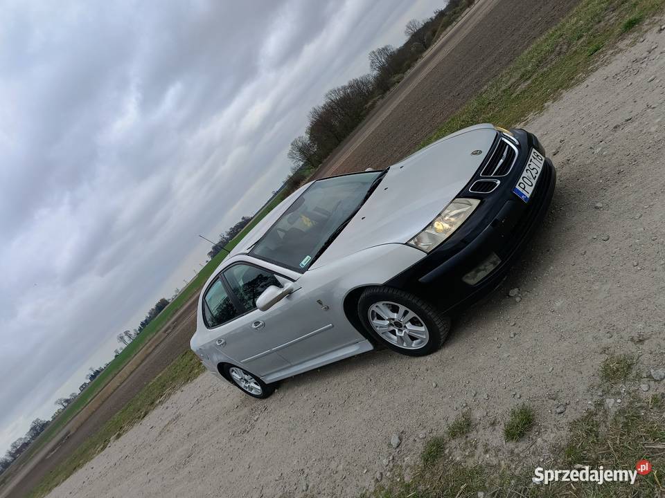 Saab 93 19TiD 162 2006r nieuszkodzony Poznań sprzedam