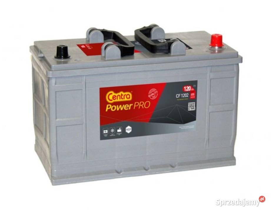 Akumulator Centra 120 Ah 870A Toruń Szosa