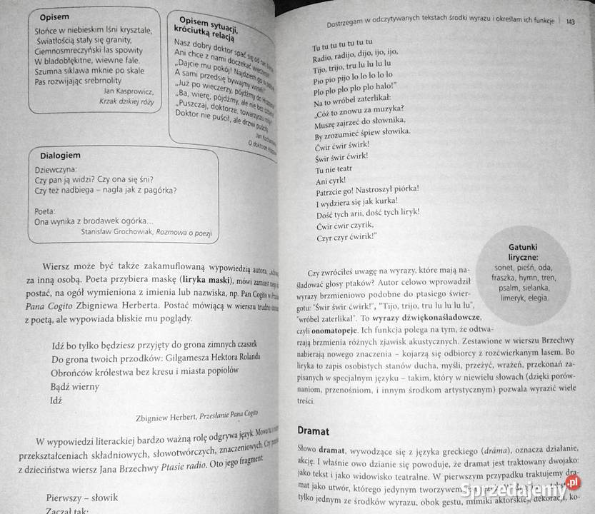 Gimnazjum powtórka Test humanistyczny Olga Mazur lubelskie