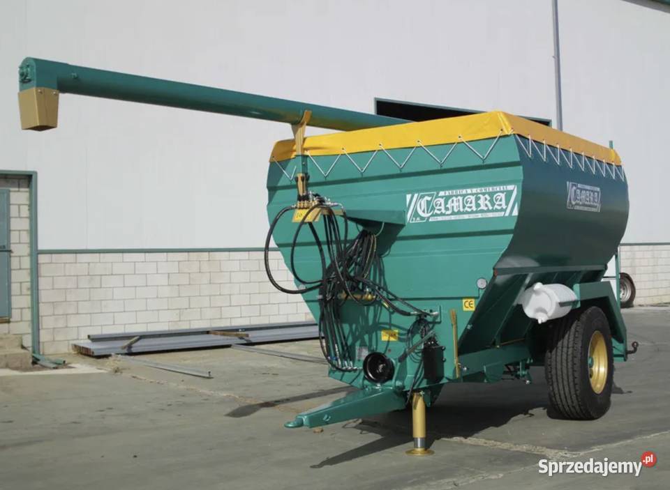 Przyczepa przeładunkowa Camara 6 ton AgroMiR Pozostałe Rolnictwo Leszno sprzedam
