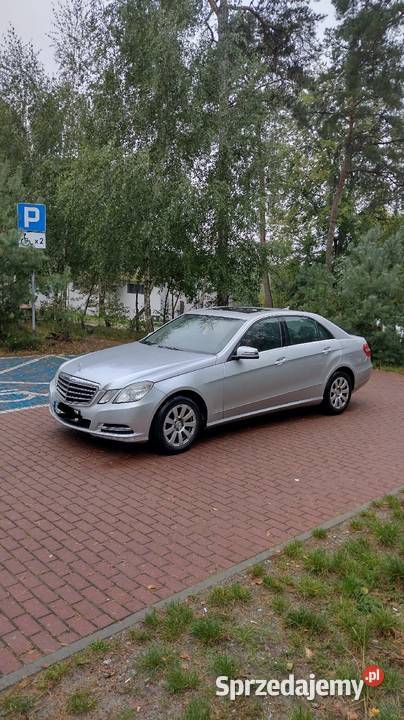 Prywatny Mercedes E Klasa W 212 Okazja 22Cdi elektrycznie ustawiane fotele