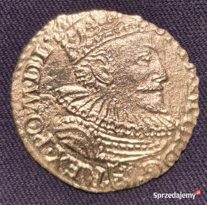 Trojak 3 grosze 1593 Malbork Zygmunt III Waza K4