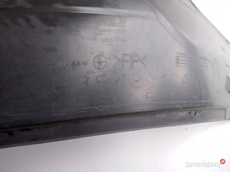 NADKOLE PRAWY PRZÓD INFINITI QX70 FX30d FX35 Nowy Tomyśl