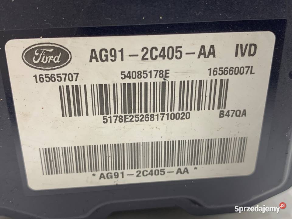 POMPA ABS FORD MONDEO MK4 AG912C405AA 18 125 sprzedam