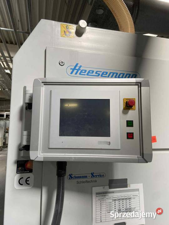 Szlifierka szerokotaśmowa HEESEMANN LSM 8 1997 wielkopolskie Wioska sprzedam