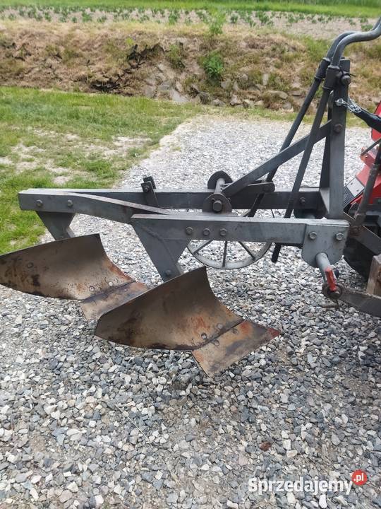 Pług dwuskibowy do traktora małopolskie Uszew