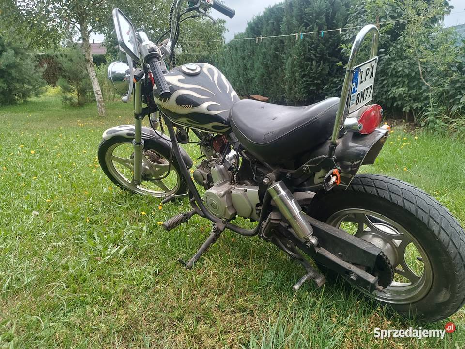 Sprzedam motorek Kingway chopper 50cc 18385km Parczew