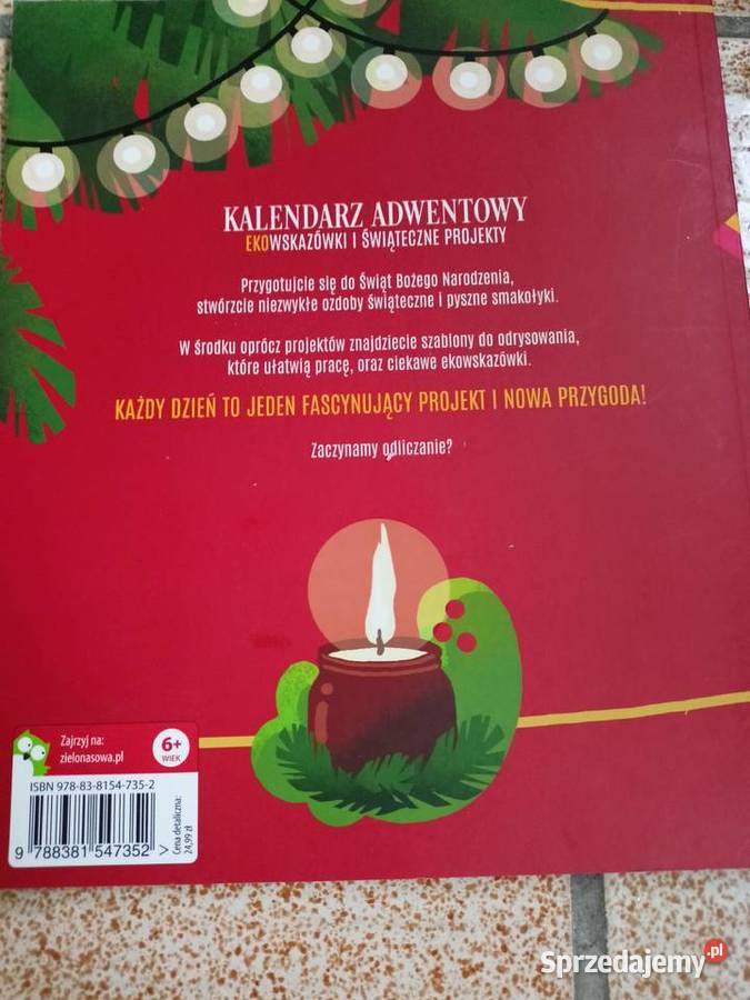 NOWA Książka Kalendarz adwentowy Włocławek