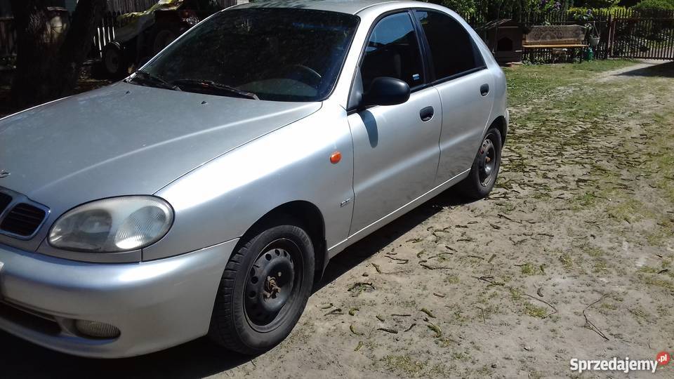 Daewoo Lanos 15 Srebrny stan 4/5 Kamieniec sprzedam