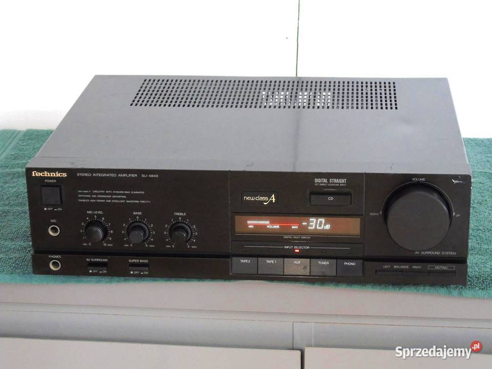 Wzmacniacz stereo Technics SUX840 mocny DOSTAWA sprzedam