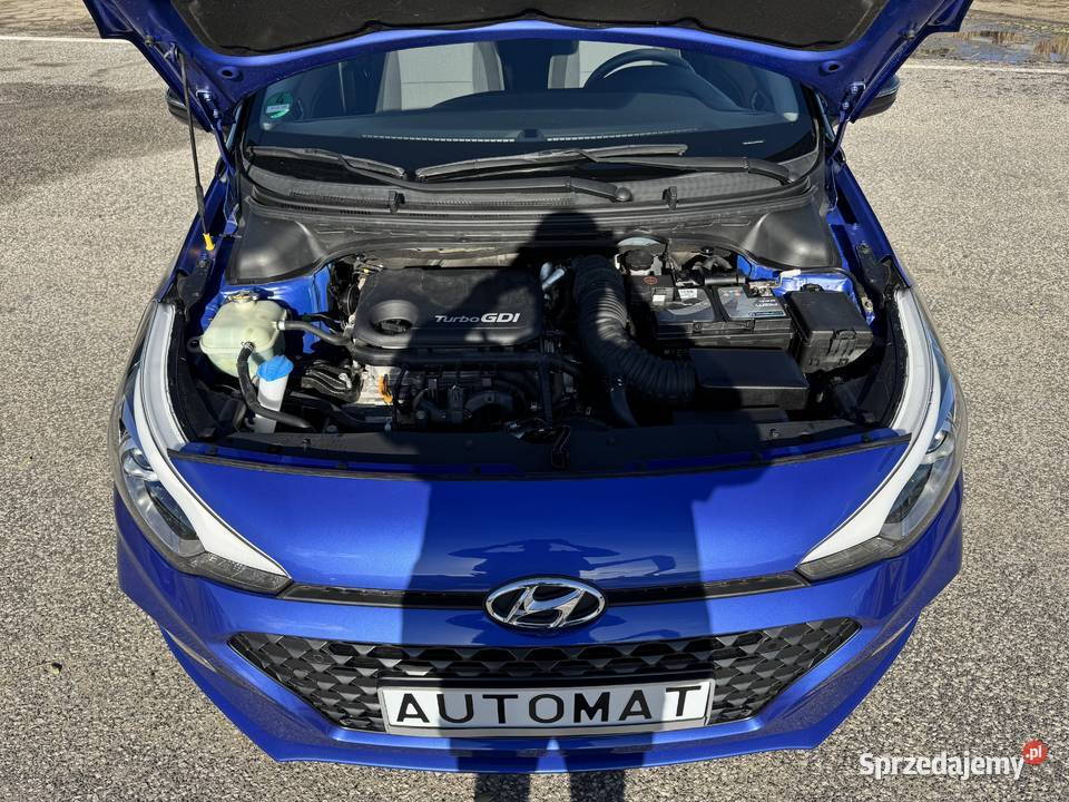 Hyundai i20 BENZYNA Automat Nawigacja Kamera isofix Konin