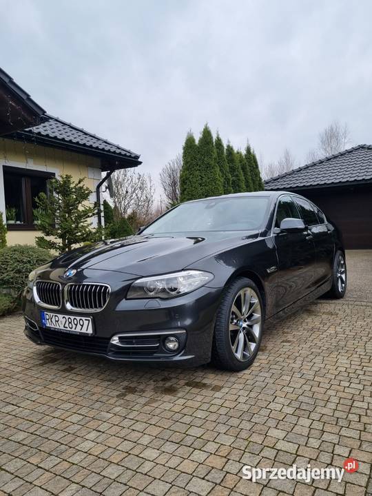 BMW 520d F10 Luxury Line Pierwszy właściciel w grafitowy podkarpackie Krosno