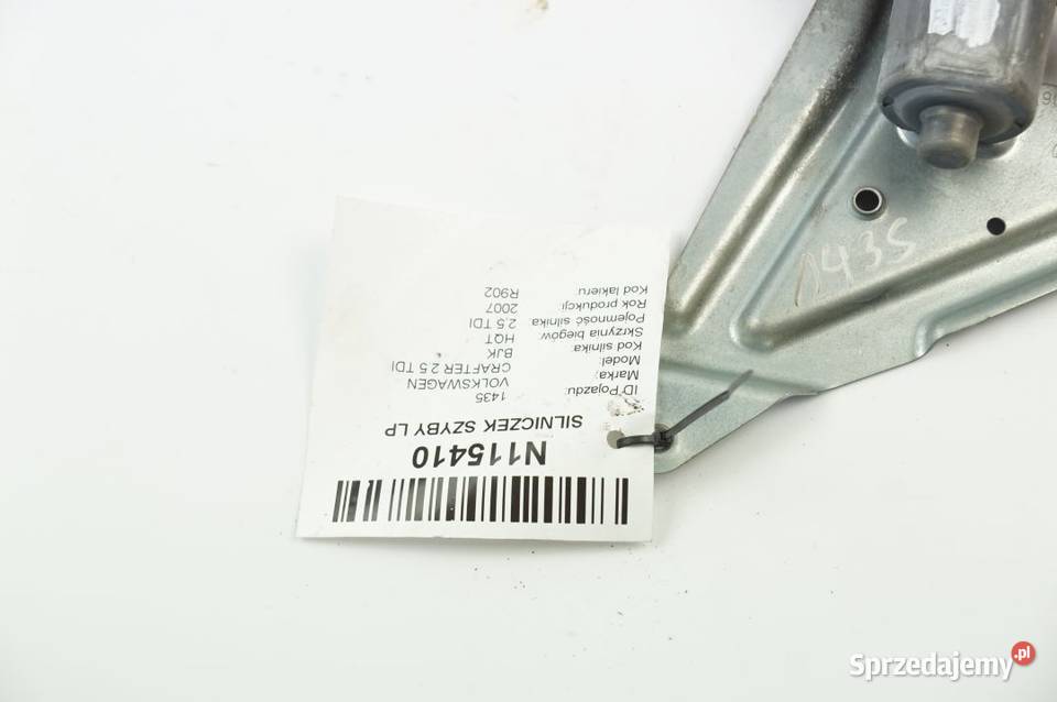 A0068205442 CRAFTER 25 TDI SILNICZEK SZYBY LP kujawsko-pomorskie Lipno