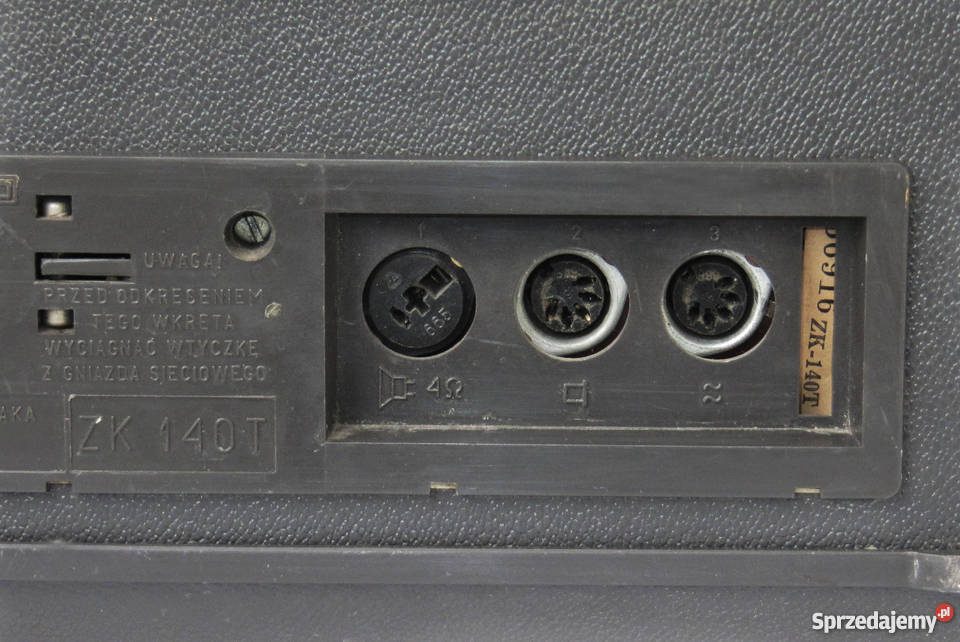 magnetofon szpulowy ZK 140 T dolnośląskie Wrocław sprzedam