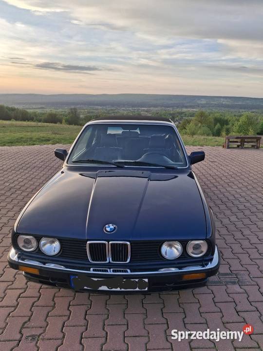 Bmw e30 baur tc 20 benzyna manual 1984 wąska niebieski świętokrzyskie Kielce sprzedam