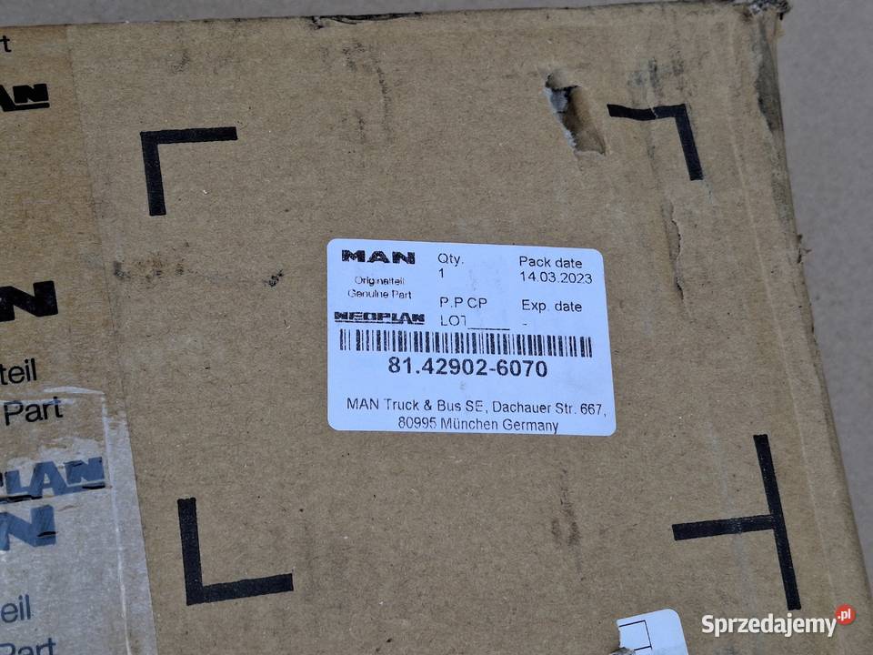 MAN TGX TGS PODEST ROBOCZY ŚRODKOWY NOWY Motoryzacja lubuskie Bieleń