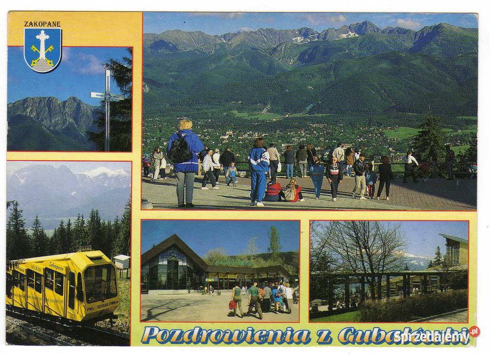 TATRY POCZTÓWKA WIELOWIDOKOWA 9 Krynki