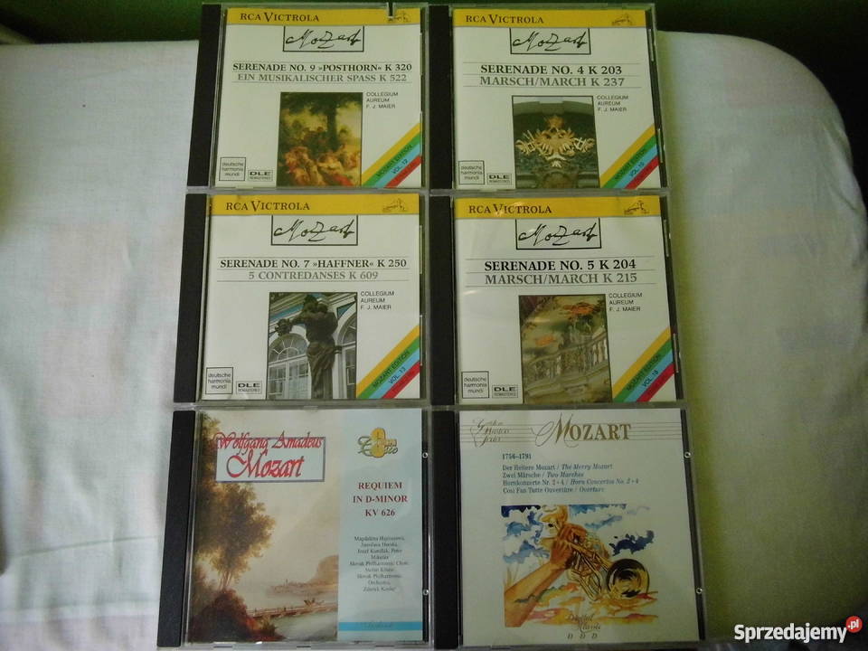 Muzyka klasycznapłyty CD Żory sprzedam