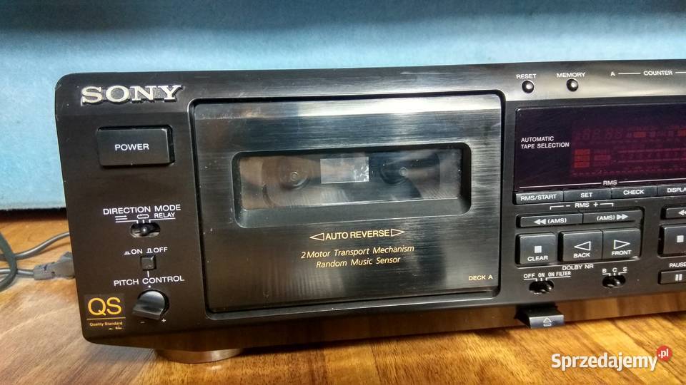 Sony TCWE705S QS wysokiej klasy magnetofon z Magnetofony Świebodzice
