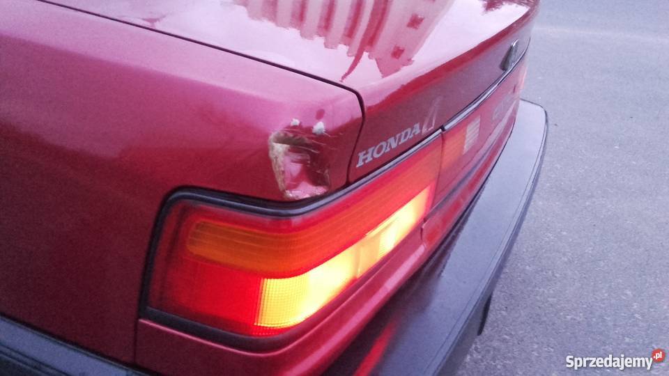 Honda Civic IV Gen Sedan 15 LPG Glebaalufelgi nieuszkodzony Lubicz Górny