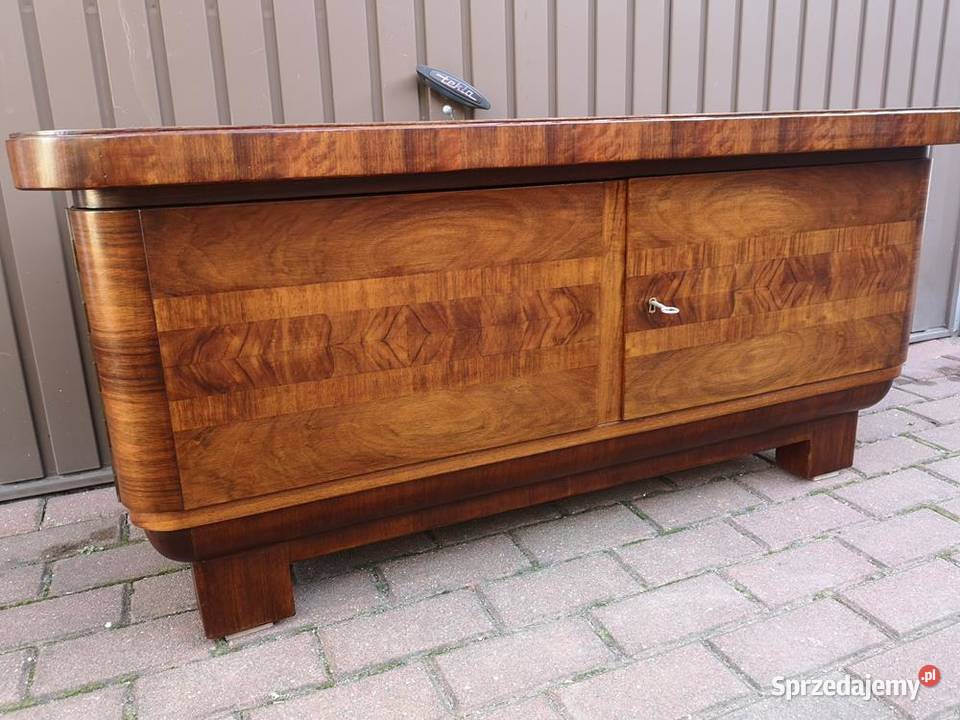 Komoda ARTDECO Orzech Niska Stara Antyk Meble Swarzędz sprzedam