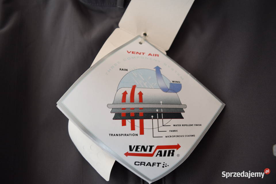 Kurtka Wodoodporna CRAFTRozmiar XXLNowa Olsztyn