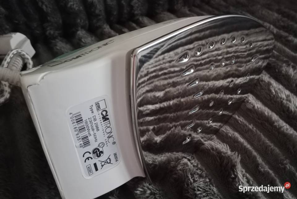 CLATRONIC DB 2988 Steam Iron żelazko 1600 W warmińsko-mazurskie Ełk