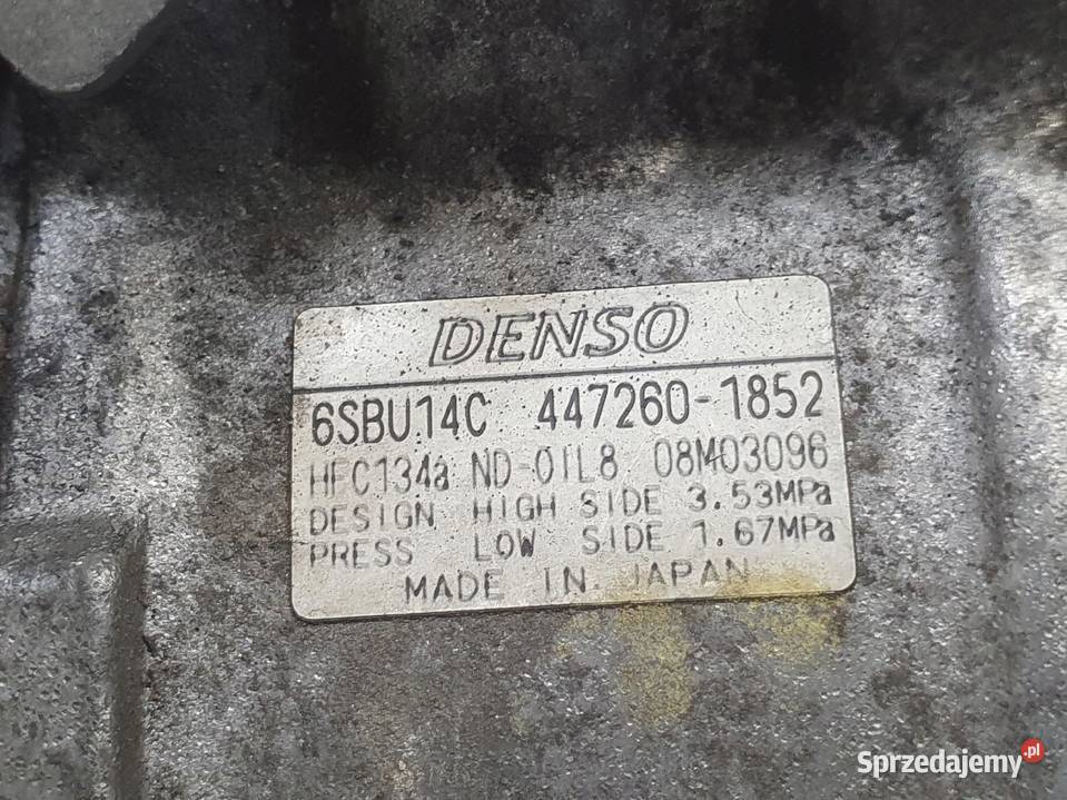 BMW E87 E90 E91 20 D N47 SPRĘŻARKA KLIMATYZACJI