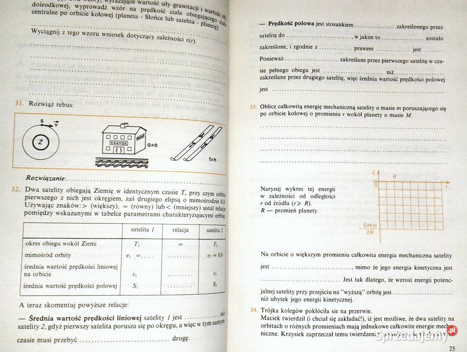 Fizyka z astronomią 2 Zeszyt ćwiczeń J Sachal J Pozostałe Chełm