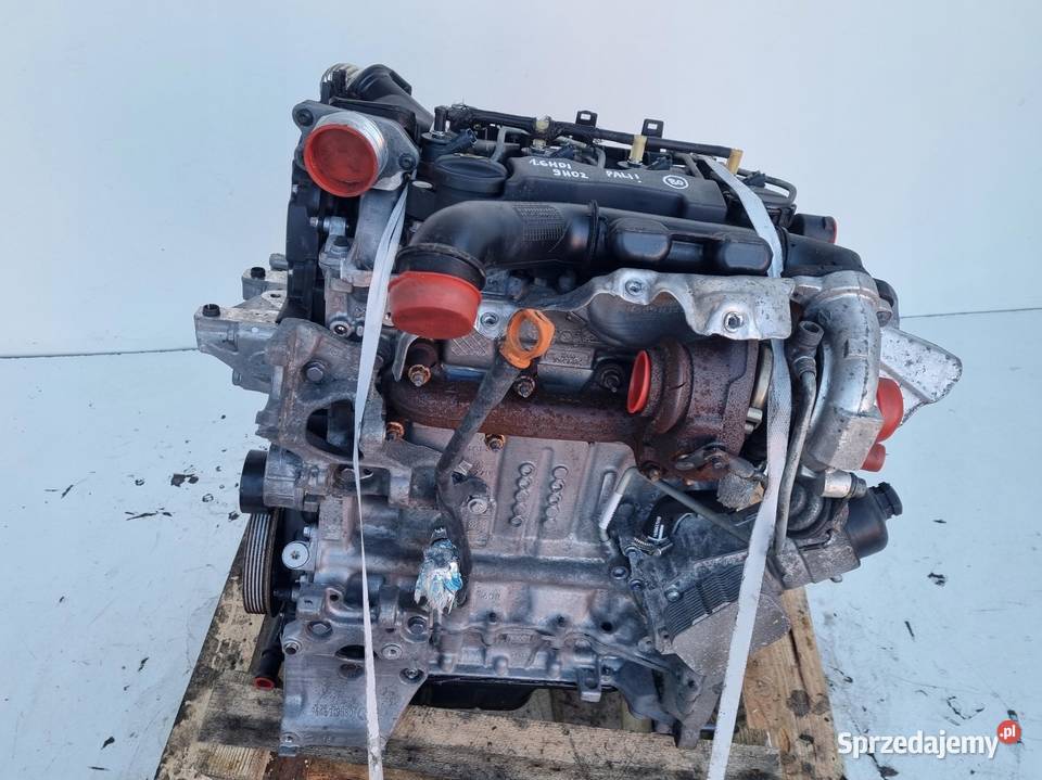 SILNIK KOMPLET Citroen C4 Picasso 16 HDI pali Rudka