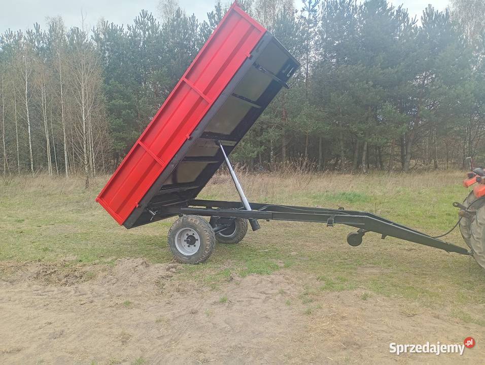 Przyczepa jednoosiowa wywrotka 3strony mazowieckie Radom