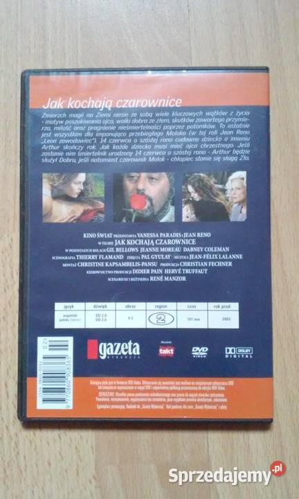 kochają czarownice DVD zachodniopomorskie Szczecin