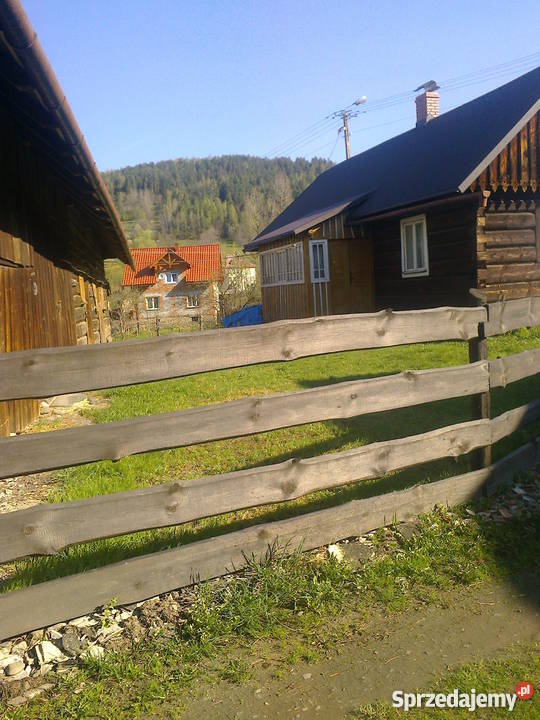 Sprzedam drewniany dom góralski z bali
