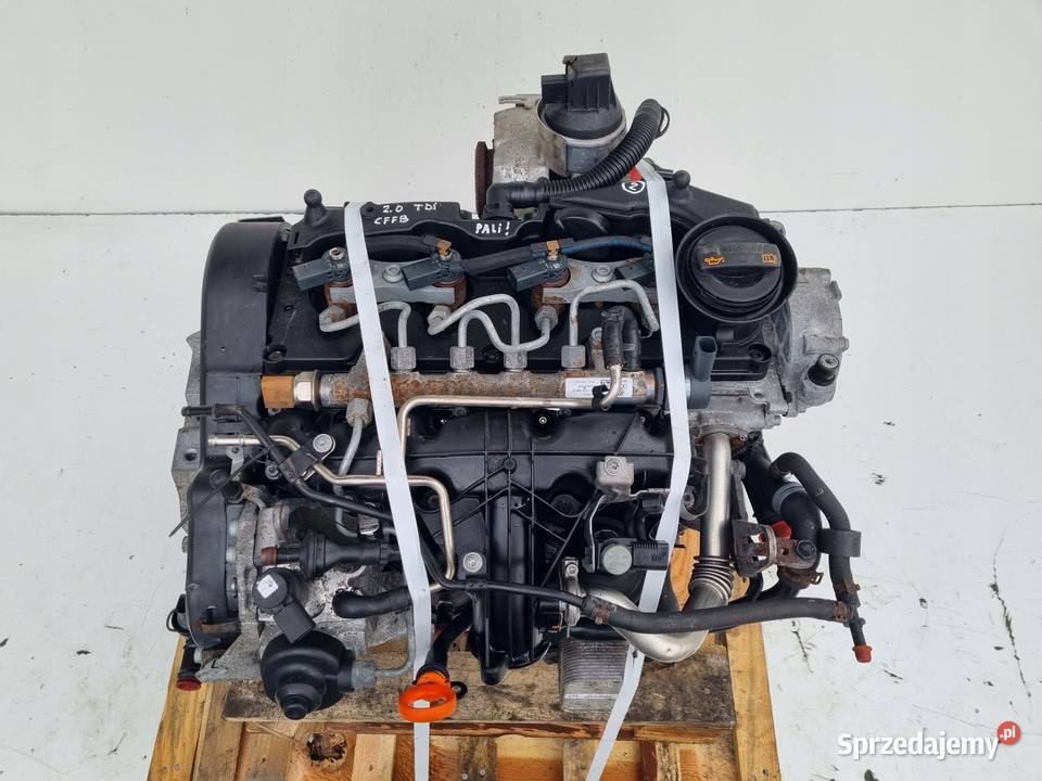 SILNIK KOMPLET VW EOS 20 TDI 140 ładnie pali 166 osobowe Janów sprzedam