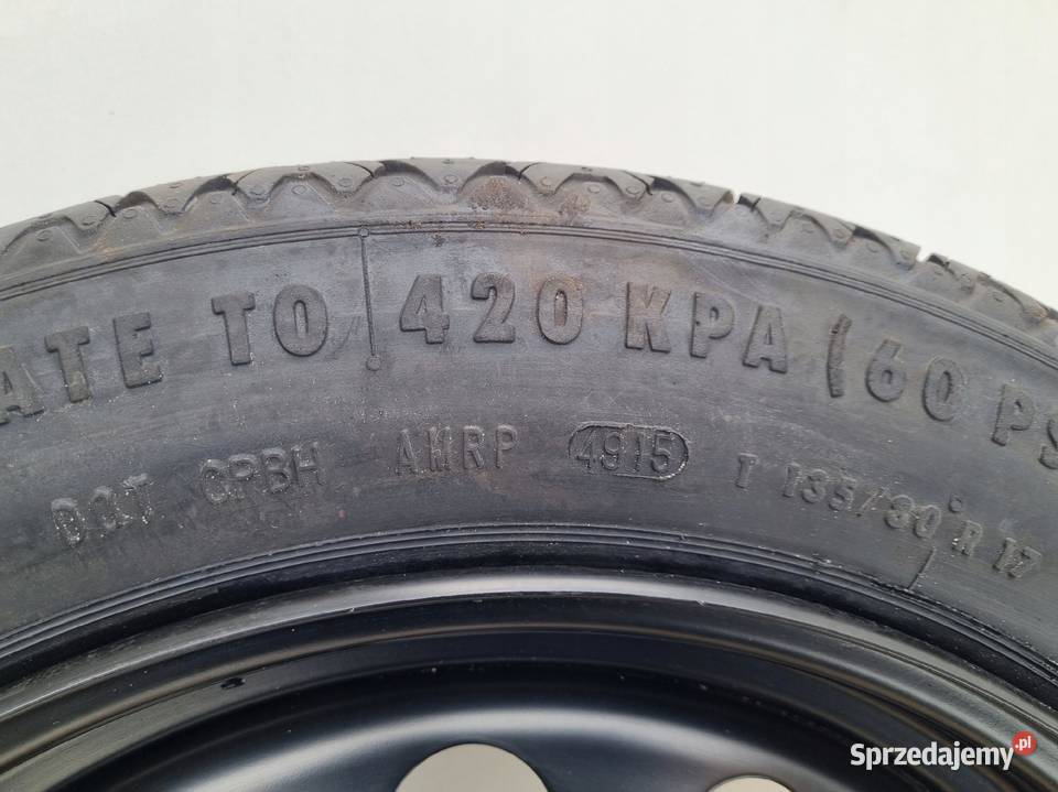 BMW X3 F25 F10 KOŁO DOJAZDOWE dojazdówka 13580 osobowe Janów