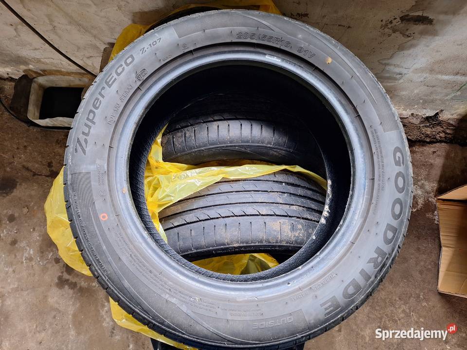 opony koła letnie komplet r16 205 55 goodride lato Motoryzacja Wydrzyn