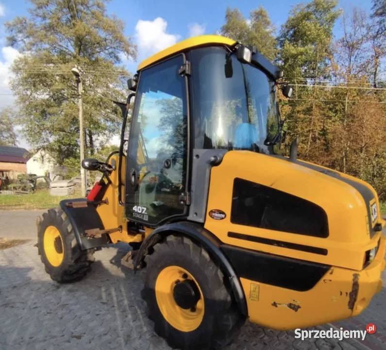 Ładowarka przegubowa JCB 407 kołowa 2021r Cat Ładowarki rolnicze Łowicz