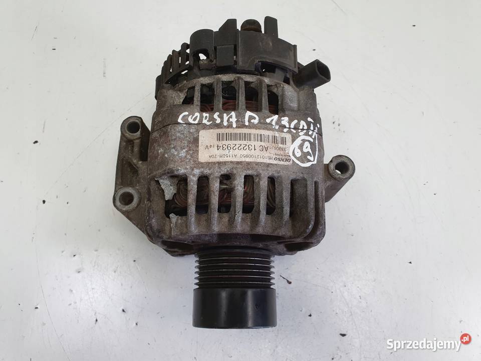 Opel Corsa D 13 CDTI ALTERNATOR denso 13222934 Układ elektryczny, zapłon lubelskie Janów