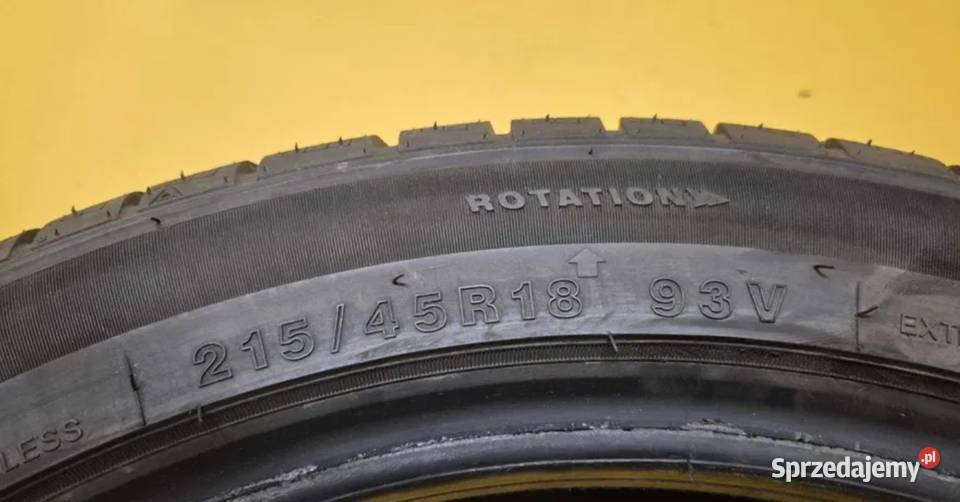 opony zimowe 21545 18 bieżnik 72do77mm 18cale Cygany