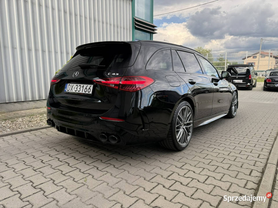Mercedes C 43 AMG Idealny stan Burmester Skrętna lakier metallic Węgrzce